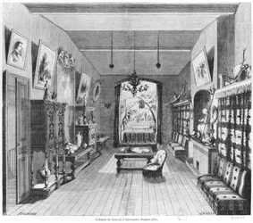 Estudio de Alexandre Dumas Padre (1802-70)